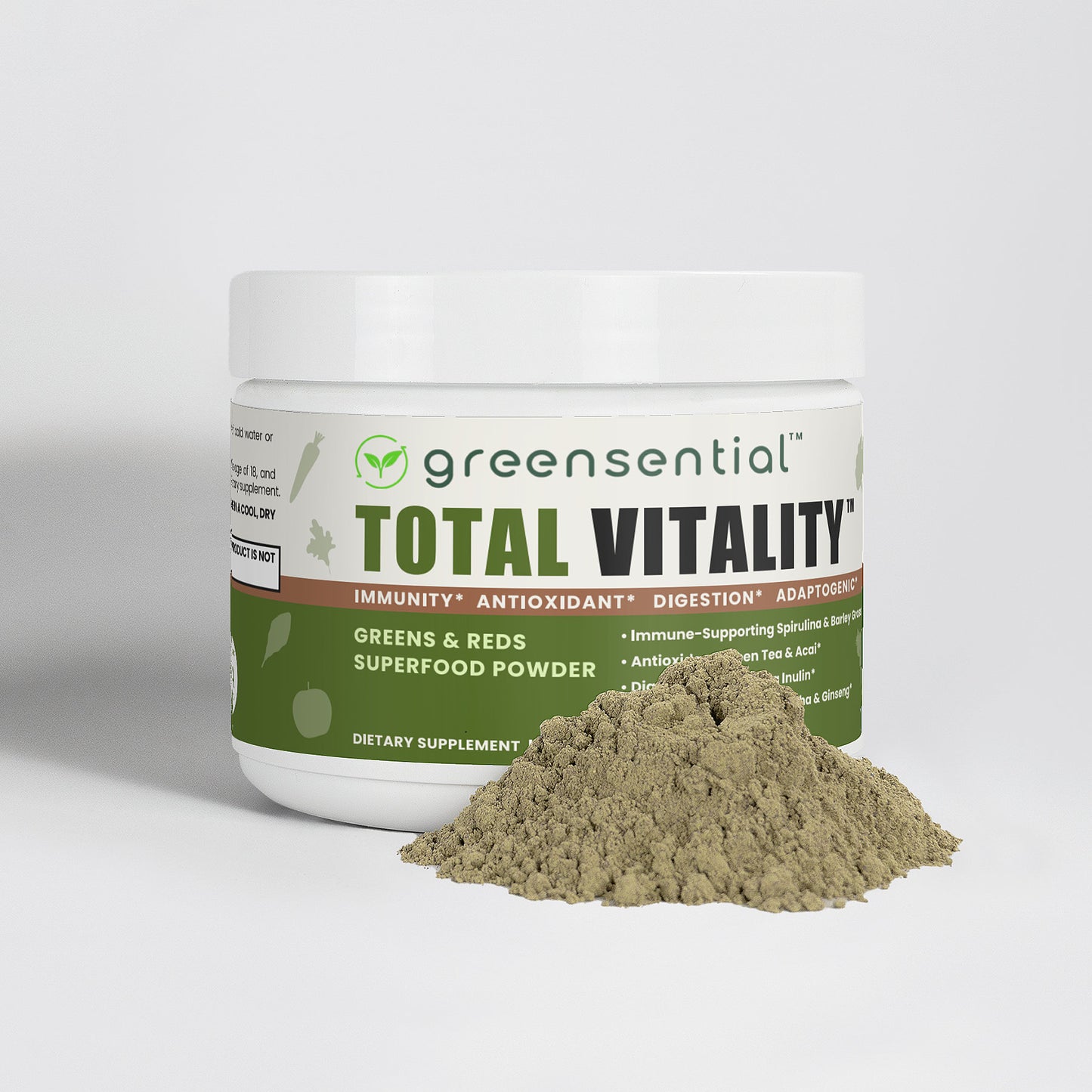 Total Vitality Greens & Reds Superfood Powder