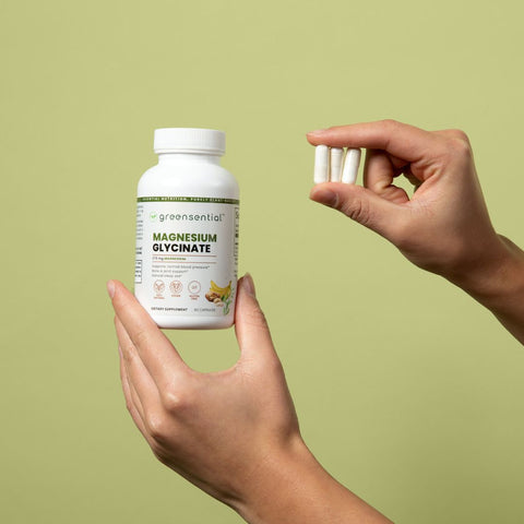 Greensential Magnesium supplement capsules