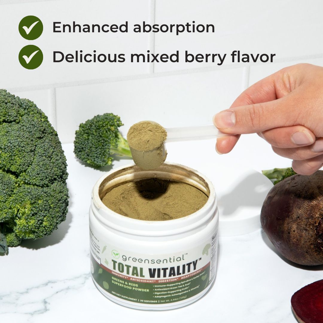 Total Vitality Greens & Reds Superfood Powder