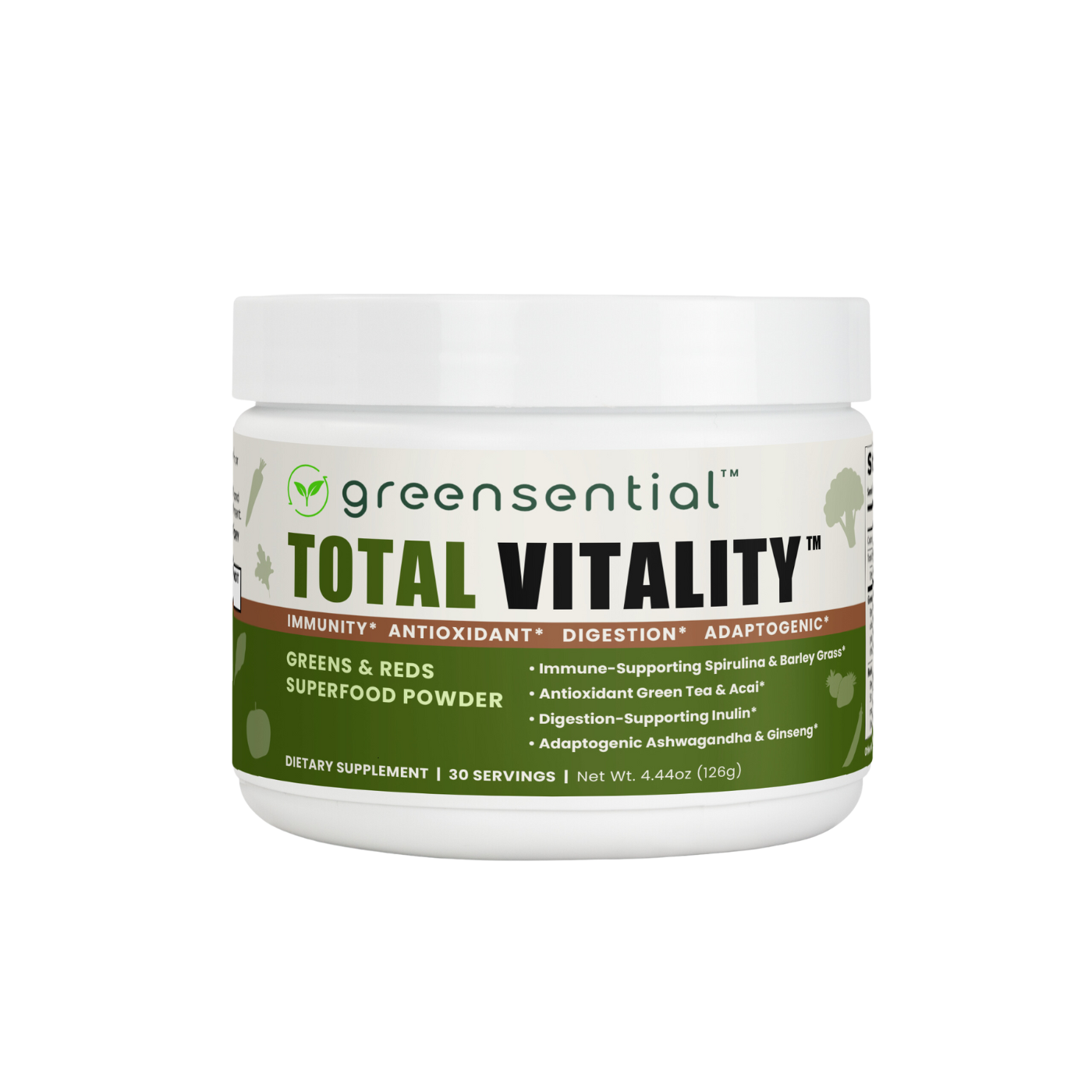 Total Vitality Greens & Reds Superfood Powder