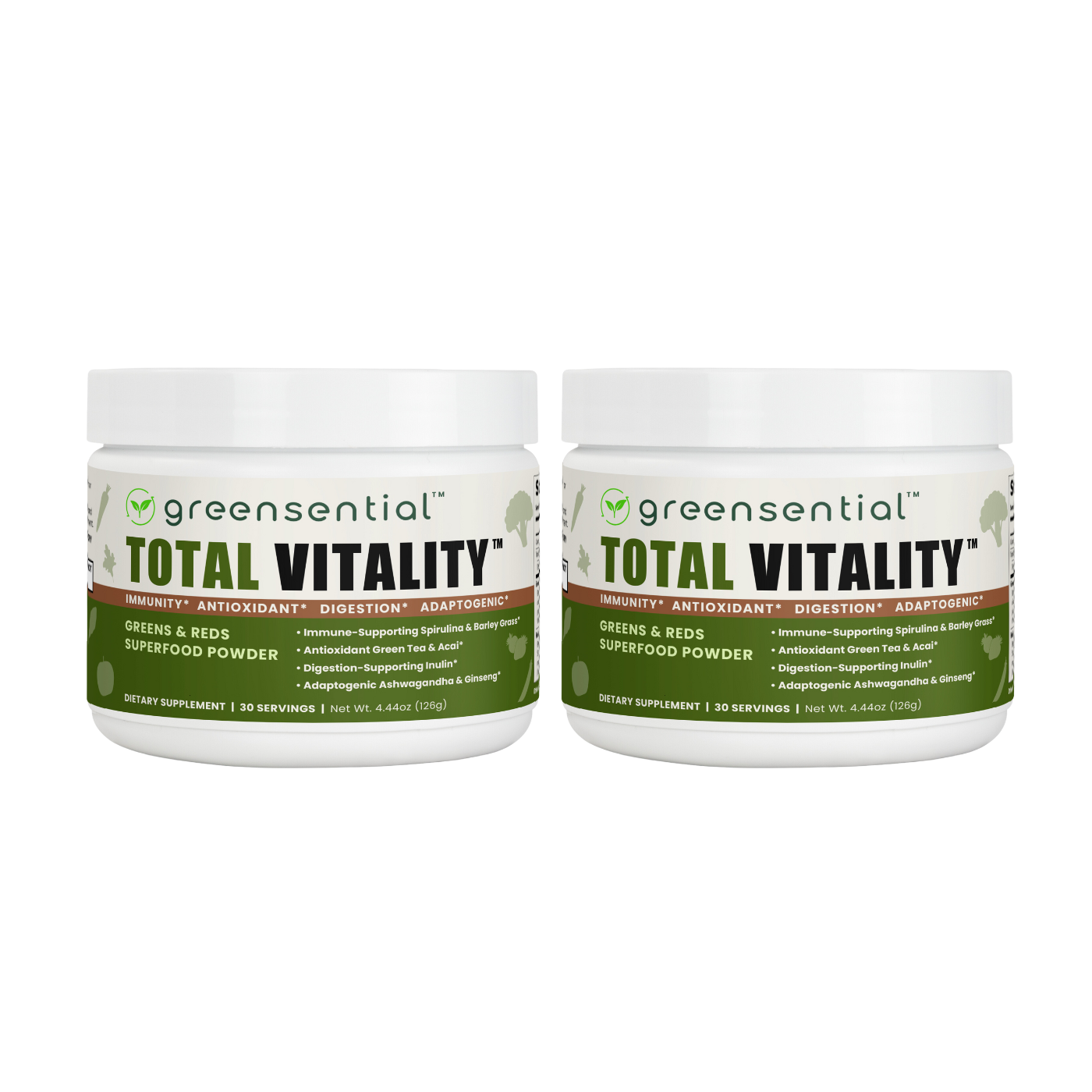 Total Vitality Greens & Reds Superfood Powder